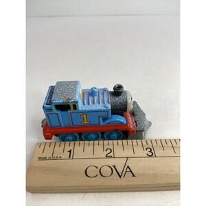 THOMAS THE TRAIN HOLIDAY WINTER SNOWPLOW ENGINE 2002 Gullane 3¼” Diecast L7-4-3